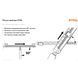 Планка-тримач з круглим напилком STIHL 3,2мм 56057504300 фото 4