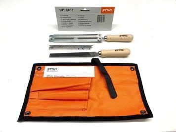 Набір заточний STIHL діаметр 5,2 мм для ланцюгів 3/8 дюйма 56050071029 фото