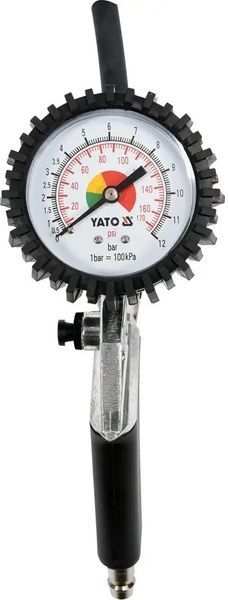 Пневмопістолет для підкачування YATO YT-2370 з манометром 50105 фото