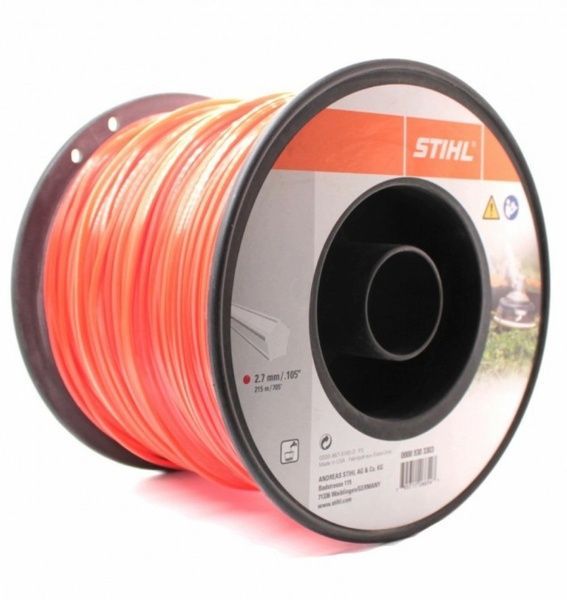 Косильна струна волосінь STIHL 2,7мм х 240м п'ятикутна 00009303303 фото