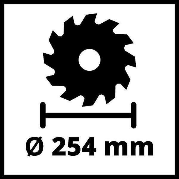 Пила циркулярная стационарная Einhell TC-TS 254 Eco (4340505) 51410 фото