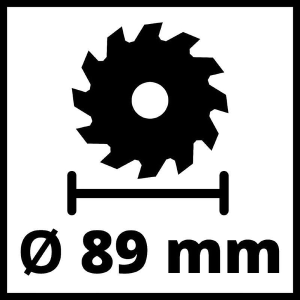 Пила дисковая мини (роторайзер) Einhell TC-CS 89 (4331030) 51020 фото