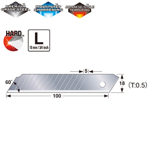 Леза дрібно-сегментні 18м TAJIMA LB50DH, 10 шт. 43851 фото