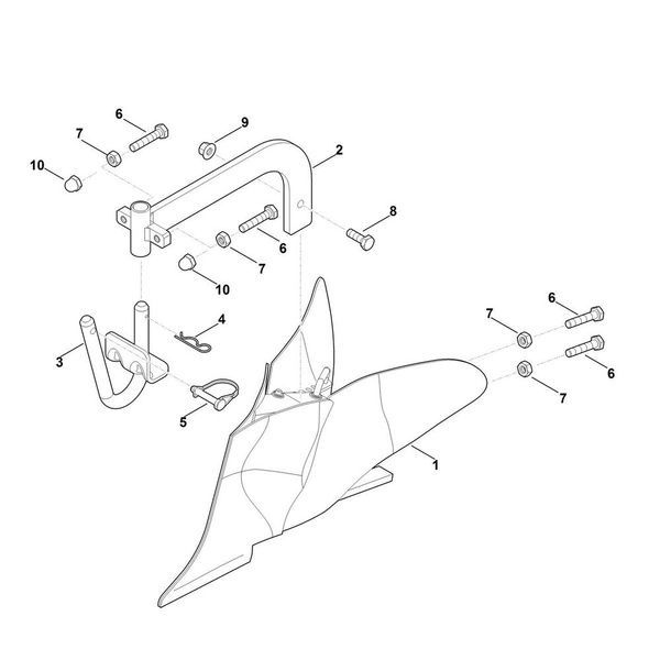 Підгортач STIHL АНК 701 69067101132 фото
