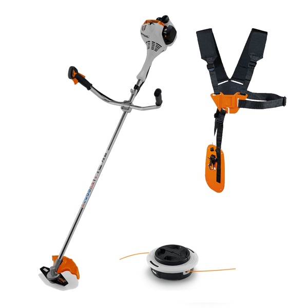 Мотокоса STIHL FS 55 ніж+гол 41402000582 фото